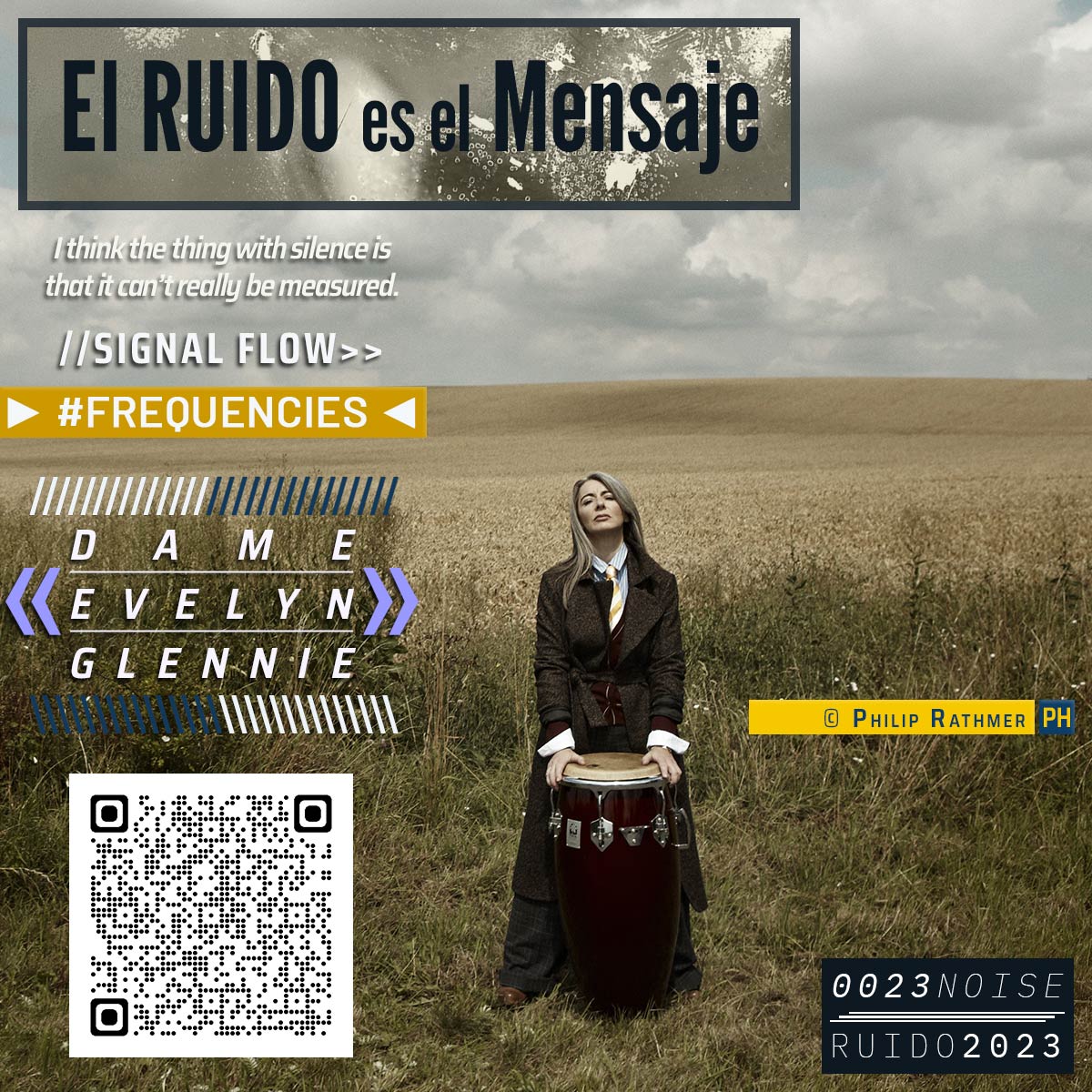 «Dame Evelyn Glennie» | El RUIDO es el Mensaje — 2023