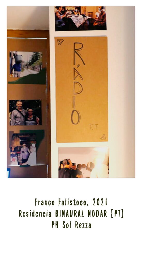 Franco Falistoco, 2021 - El RUIDO es el Mensaje