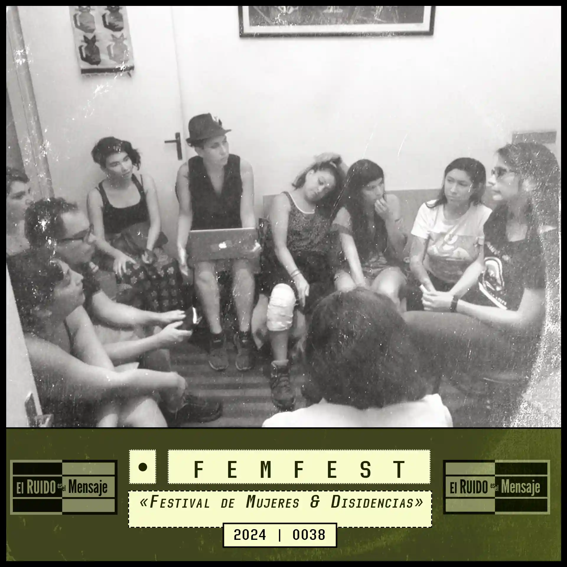 Coordinadora FEMFEST en El RUIDO es el Mensaje, 2024